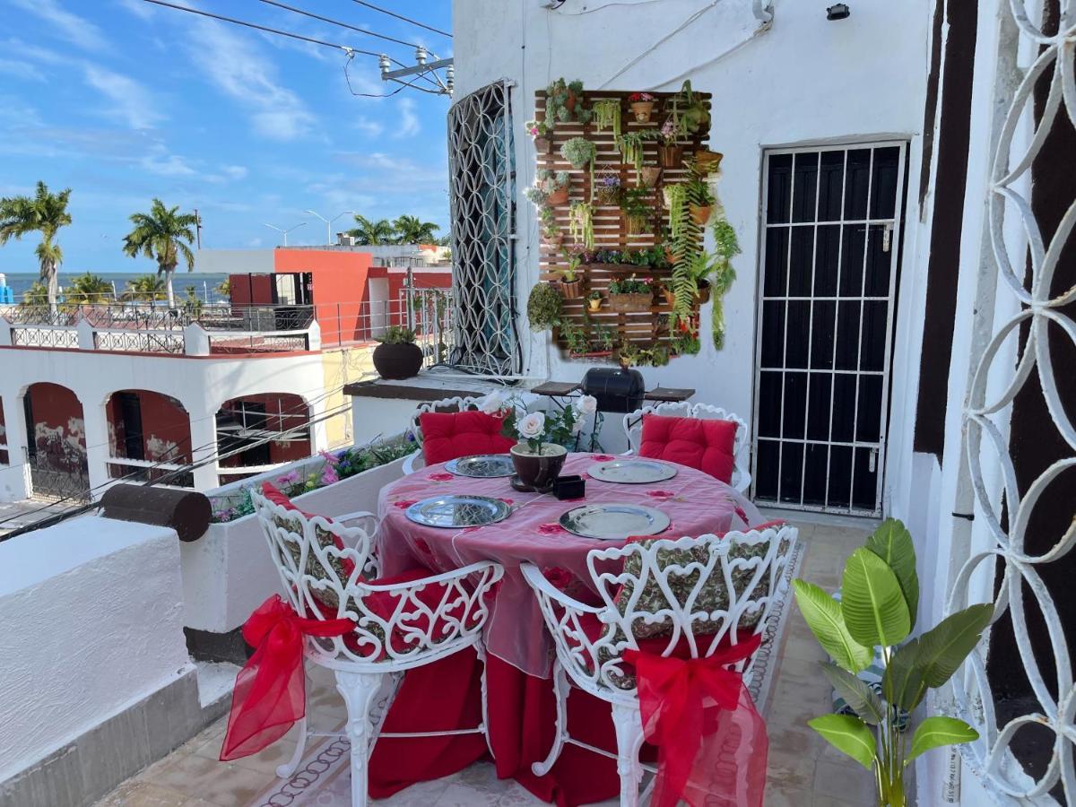 La Casa Del Colibri Apartment Campeche Luaran gambar